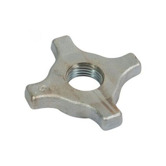 Twistlockmoer plat Ø 52 mm