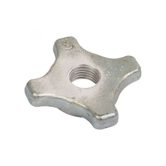 Twistlockmoer plat 38 mm