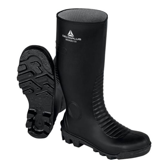 Veiligheidslaars Deltaplus Bronze2 S5 SRA - maat 39 zwart