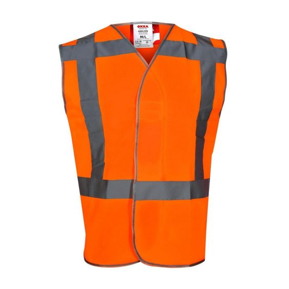 Veiligheidsvest Oxxa Anika 0175 fluo oranje met RWS-strepen