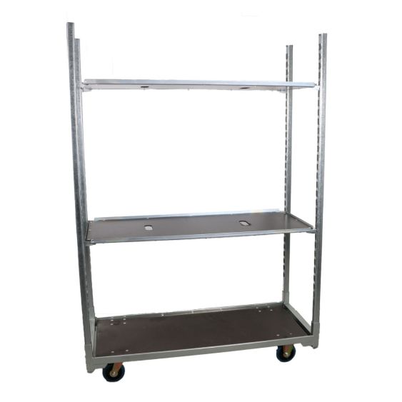 Deense Kar / Veilingwagen met Rubberen wielen 1350x570x1800mm