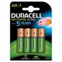 Duracell oplaadbare batterijen Recharge Ultra AA - Blister van 4 stuks