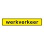 Sticker "Werkverkeer" 1500x300 mm