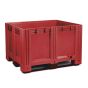 Kunststof Palletbox Rood 1200 x 1000 x 760 mm