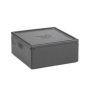 Isolatiebox Zwart 595 x 595 x 280 mm 62 liter met deksel