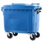 Afvalcontainer 660 liter blauw
