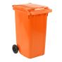 Afvalcontainer 240 liter oranje