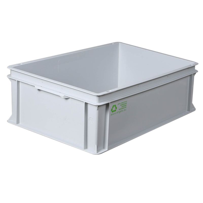 Euronorm bak 400 x 300 x 120 mm 10 liter grijs kopen