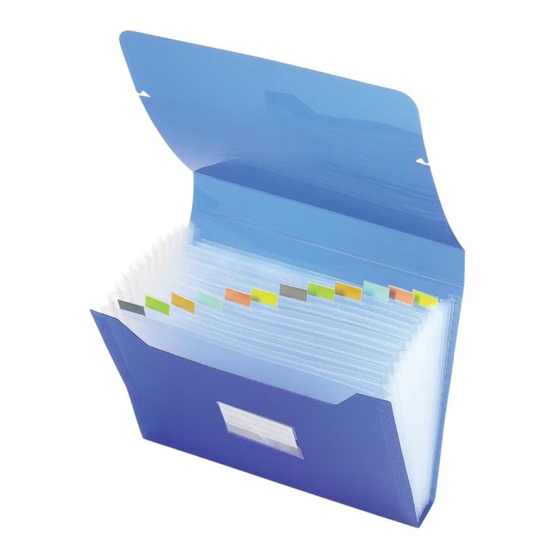 Documentmap Viking Blauw/Transparant kopen?