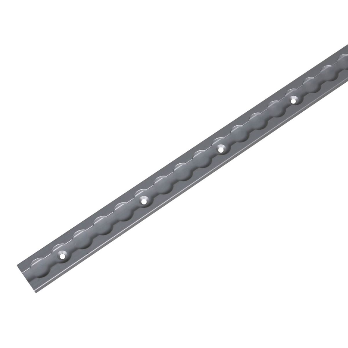 NTG 4 x 2 m aluminium airline-rail, voor inlaten, inschuifbaar als bodemprofiel met gaten 2 m 1975 mm -spaarset - met 20 x aluminium fitting NTG 4 x 2 m aluminium airline-rail, voor inlaten, inschuifbaar als bodemprofiel met gaten 2 m 1975 mm -spaarset - met 20 x aluminium fitting