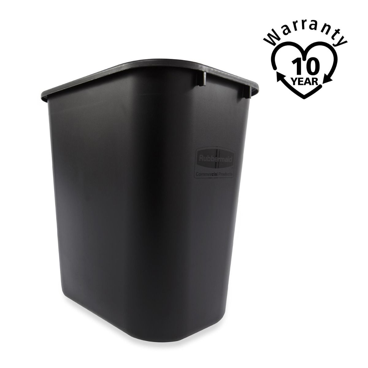 Tayg Contenedor de residuos 50 litros con Pedal, Base Negra y Tapa Azul