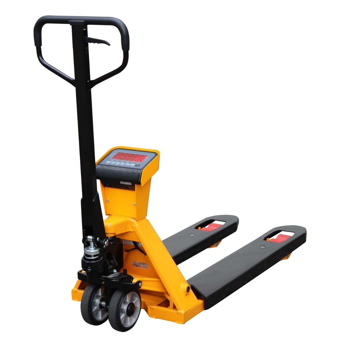 Eenhandige rollator, remmen met een hand