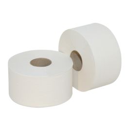 Toiletpapier Euro mini jumbo papier 2-laags - Pak rollen