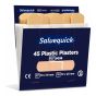 Salvequick Plastic pleisters 6036 | Navulling van 45 pleisters doos