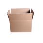 Amerikaanse vouwdoos 15 stuks FEFCO 0201 588x388x377 mm CB-golf bruin