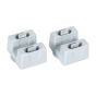 Connector voor Afvalbak 60/87 liter Grijs