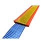 Beschermhoes polyester met reflectie geel