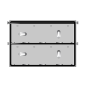 ADR bord RVS t.b.v. cijferplaten
