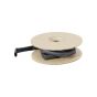Krimpkous zwart met lijmlaag 9/3 mm. 5 meter