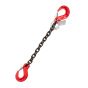 Sjorketting 13 mm 4 meter met Gaffelklephaken