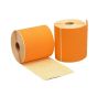 Zebra compatible etiket 102x150 mm oranje