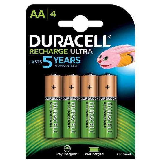 stel je voor Goed gemakkelijk Duracell oplaadbare batterijen Recharge Ultra AA | Bestel hier
