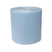 Industriepapier 3-laags Cellulose Blauw 37 cm x 380 m - Pak 1 rol