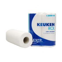 Keukenrol Euro Cellulose 2-laags - 16 x 2rol per pak