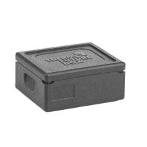 Isolatiebox Zwart 390 x 330 x 180 mm 10 liter met deksel