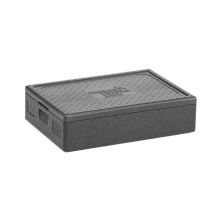 Isolatiebox Zwart 685 x 485 x 180 mm 32  liter met deksel