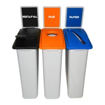 Afvalbakken Afval Scheiden 3x87 liter Complete Set