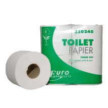 Toiletpapier Euro tissue wit