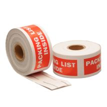 Etiket Packing List Inside 101.6 x 38.1 mm - 300 etiket/rol