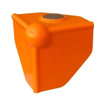 MagProtect oranje hoekbeschermer, schroefgat en magneet 25 kg