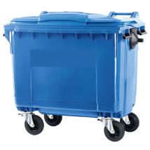 Afvalcontainer 770 liter blauw