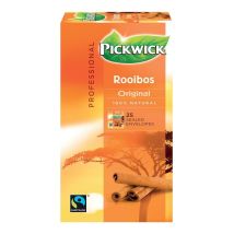 Pickwick thee, Rooibos, pak van 25 zakjes van 1,5 gram