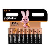 Duracell Batterijen Plus 100% AA - Blister van 16 stuks
