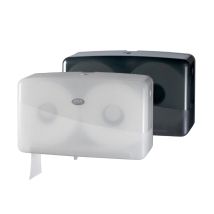 Dispenser Euro Pearl mini duo jumbo toilethouder - kleur naar keuze
