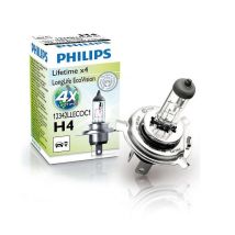 Philips H4 Lamp LongLife EcoVision 60/55W 12V