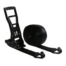 Spanband 50 mm 5 ton Volledig Zwart ERGO ratel Lengte naar keuze