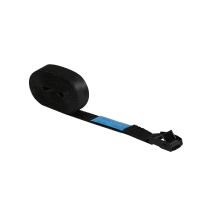 Bagagegordel 25 mm 0,25 Ton Volledig Zwart - Lengte naar Keuze