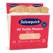 Salvequick Pleisters 6444 Navulling - 6 x 40 Pleisters