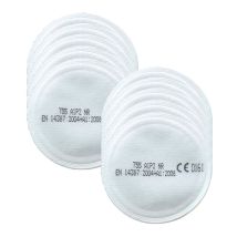 Stoffilterset P2 voor M756 Halfgelaatsmasker met 10 filters