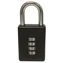 M-LOY cijferhangslot zwart 40 mm | Cijferslot