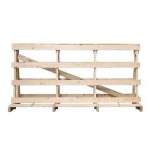 Houten Glasbok 2400 x 600 x 1220 mm