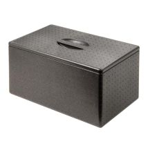 Thermobox EPP 550x350x295 mm voor in Euronorm 1/1 34 liter Zwart