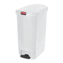 Rubbermaid Kunststof Pedaalcontainer End Step Wit 68 L 