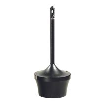 Rubbermaid Rookpunt Zwart met 2 openingen 