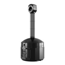 Opvangbak voor Sigarettenpeuken Justrite 15 Liter Zwart