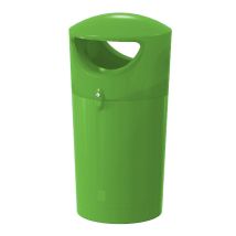 Buitenafvalbak Metro Hooded 100 liter - Kleur naar keuze